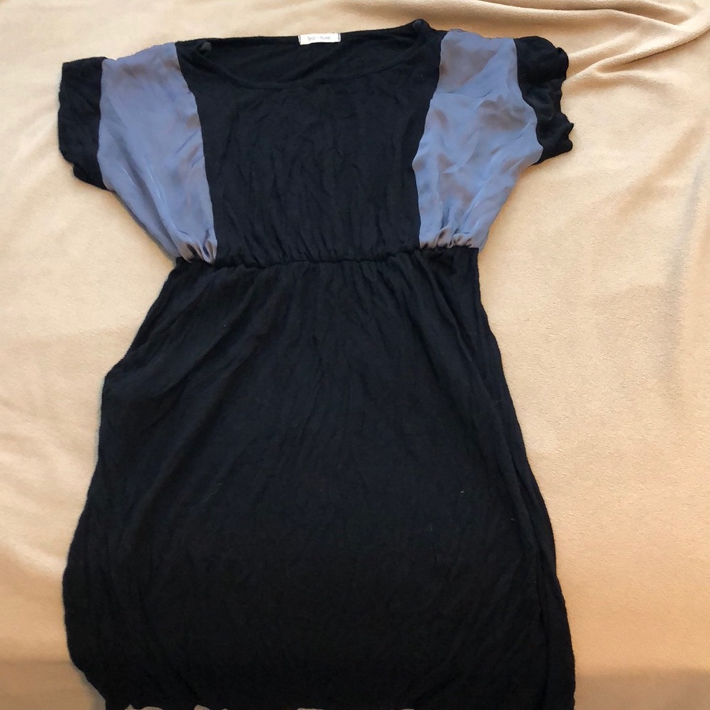 Black and grey dress